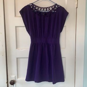 Purple dress